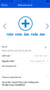 Phản ánh sự cố HTKT tỉnh BRVT screenshot 3