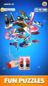 Sneaker Sort Puzzle Game screenshot 0