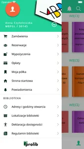 MBP Gliwice - mPROLIB screenshot 3