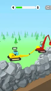 Excavator Race screenshot 2