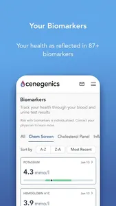 Cenegenics screenshot 2