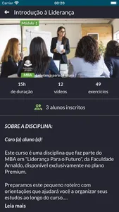 MBA Liderança Para o Futuro screenshot 4