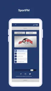 SPORT FM RADIO screenshot 1