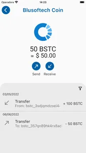 Blusoftech Wallet screenshot 3