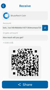 Blusoftech Wallet screenshot 5