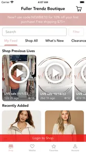 Fuller Trendz Boutique screenshot 1