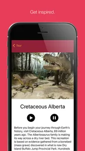 Royal Tyrrell Museum Tour App screenshot 2