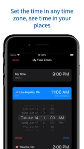 My Time Zones: Slick Converter screenshot 1