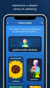 happi: your wellbeing guide screenshot 2