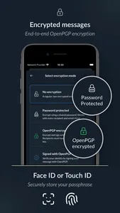 Encrypted Email - Mailfence screenshot 1