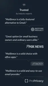 Encrypted Email - Mailfence screenshot 8