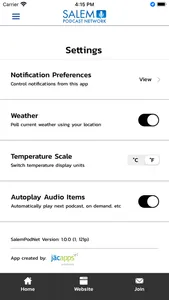 Salem Podcast Network screenshot 2