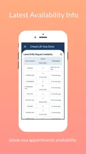 Check US Visa Slots screenshot 1