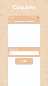 Find Circumference of a Circle screenshot 1
