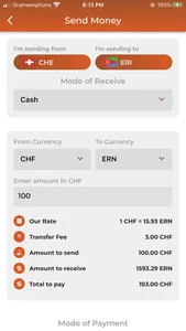 Hidmona Money Transfer screenshot 1