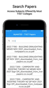 MyNATED - TVET Exam Papers screenshot 2
