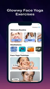 Glowwy: Face Yoga Exercise screenshot 1