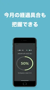 %カレンダー -経過日数が一目でわかる年間/月間カレンダー- screenshot 1