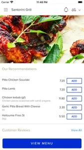 Santorini Grill screenshot 1