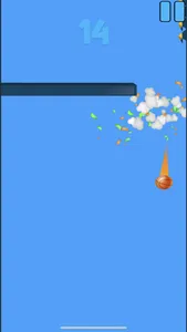 Flip Dunk Shot basketball game screenshot 1