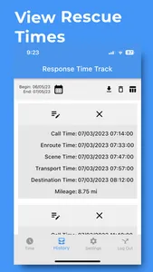 Response Time Track screenshot 3