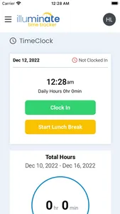 Illuminate Time Tracker screenshot 2