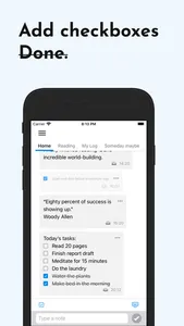 Qept: Quick Notes Like Texting screenshot 2