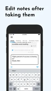 Qept: Quick Notes Like Texting screenshot 3