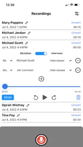 eScribers Dictation screenshot 0