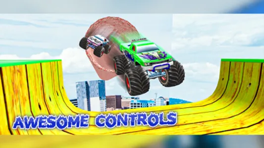 Monster Truck Stunts Go Games screenshot 3