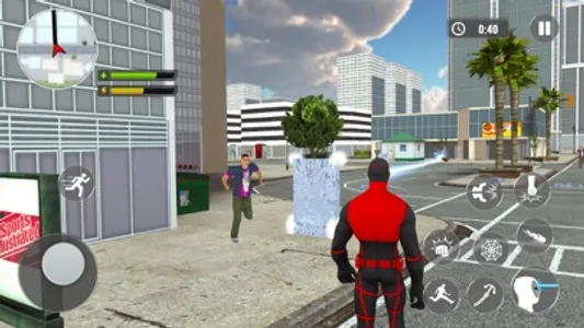 Superhero Rope War Rescue Game screenshot 5