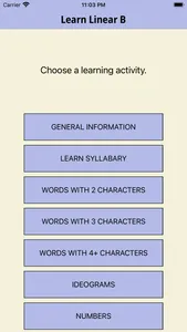 Learn Linear B screenshot 1