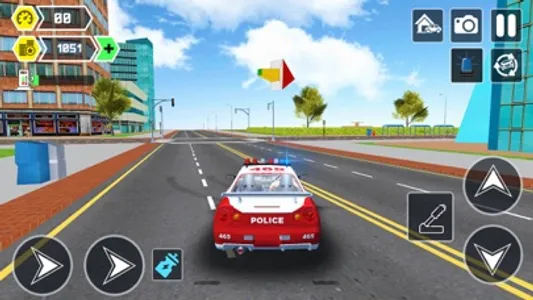 Police Car Stunts Driving Game screenshot 2