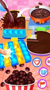 Sweet Chocolate Pop it Dessert screenshot 2