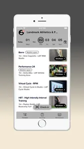 Landmark Athletics & Fitness screenshot 1