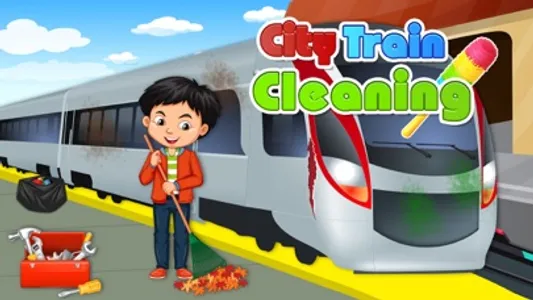 City Train Cleaning Game screenshot 4