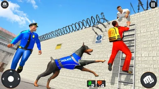 Police Dog Prison Escape Games screenshot 1