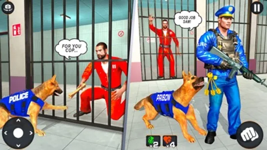 Police Dog Prison Escape Games screenshot 2