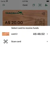 Taronga Cashless Card screenshot 3