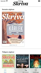 Tidningen Skriva e-tidning screenshot 0