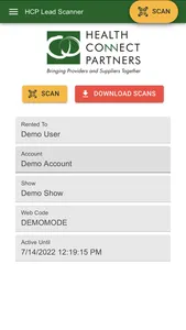 HCP Scanner screenshot 1