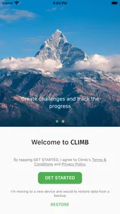 Climb screenshot 0