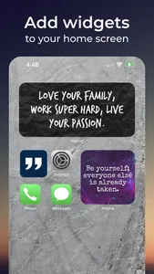 Quotes Widget - Quotivate screenshot 1