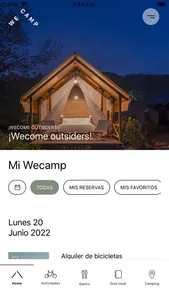 Wecamp screenshot 2