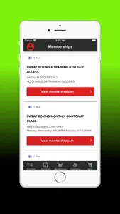 SWEAT BOXING & TRAINING screenshot 2