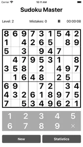 Sudoku Master Lt screenshot 1