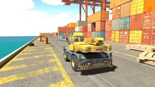 Crane Truck Ex Drive Simulator screenshot 1