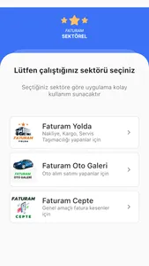 e fatura : Faturam Sektörel screenshot 0