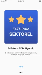 e fatura : Faturam Sektörel screenshot 2