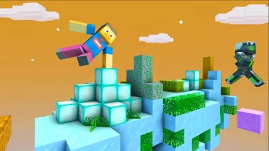 Craft Parkour : 3D Blocky Race screenshot 3